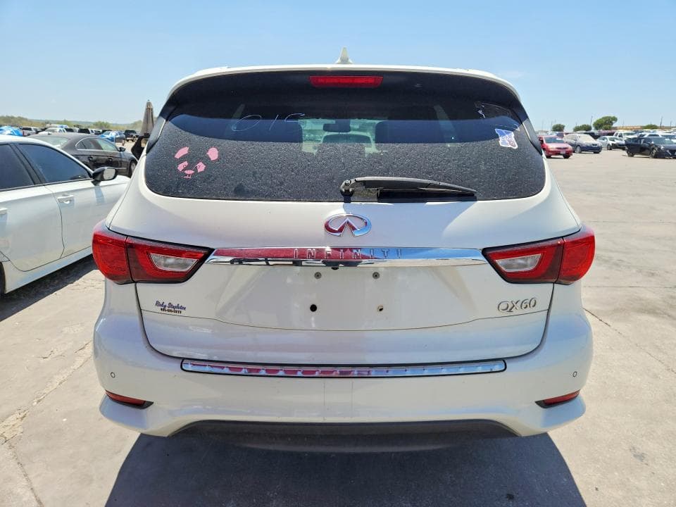2017 INFINITI QX60 BASE 6