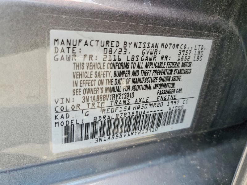 2024 NISSAN SENTRA S 13