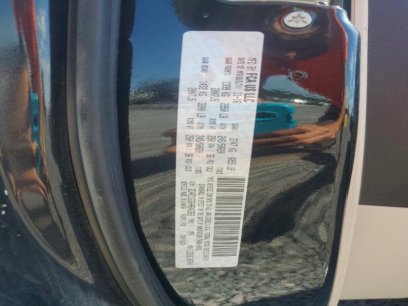 2017 CHRYSLER PACIFICA LIMITED 13