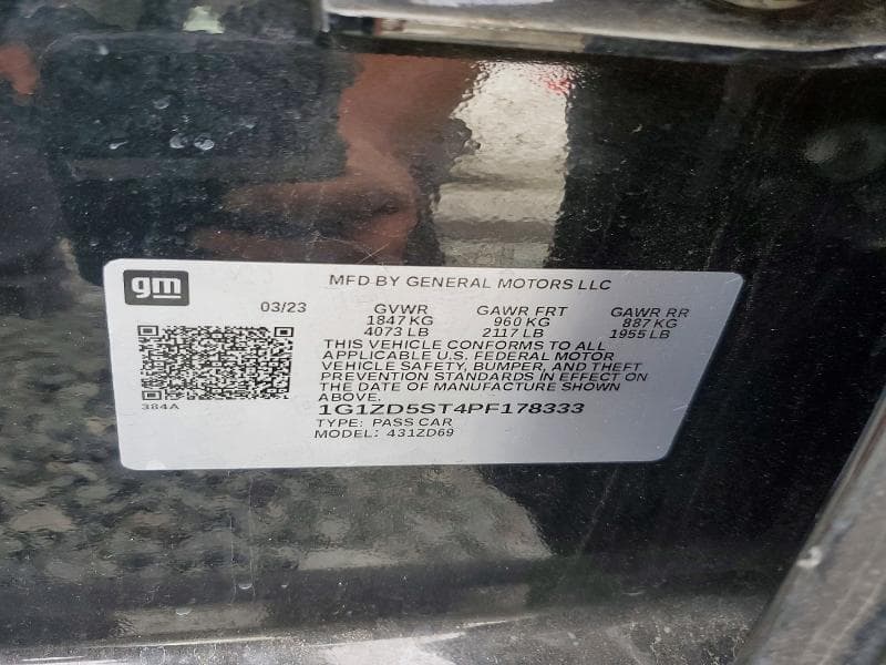 2023 CHEVROLET MALIBU LT 13