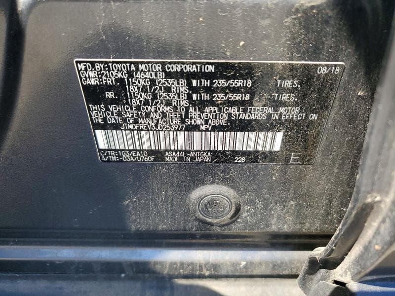 2018 TOYOTA RAV4 LIMITED 13
