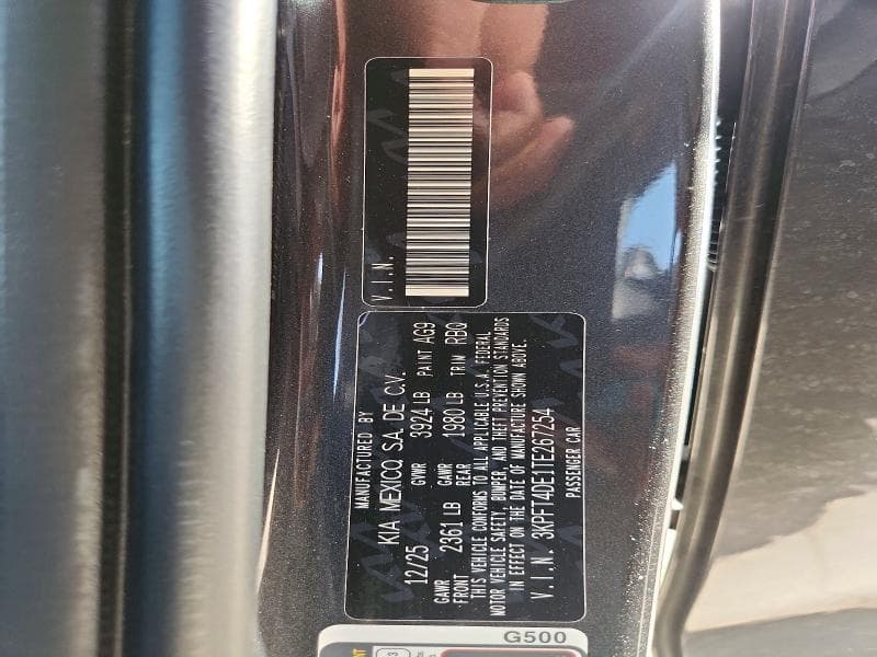 2026 KIA K4 LXS 13