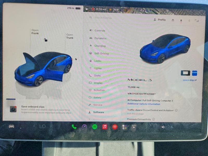 2023 TESLA MODEL 3 9