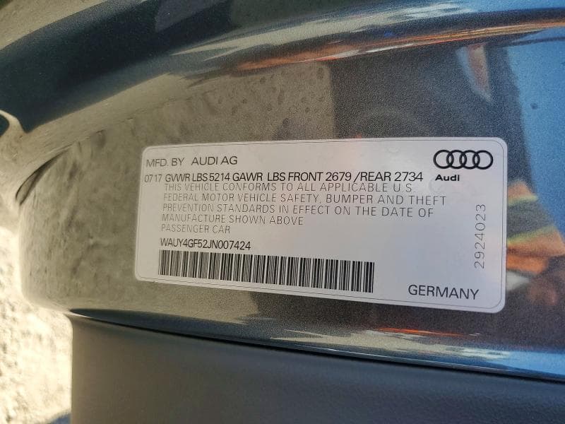 2018 AUDI S5 PREMIUM PLUS 12