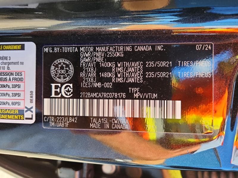 2024 LEXUS RX 350 BASE 14