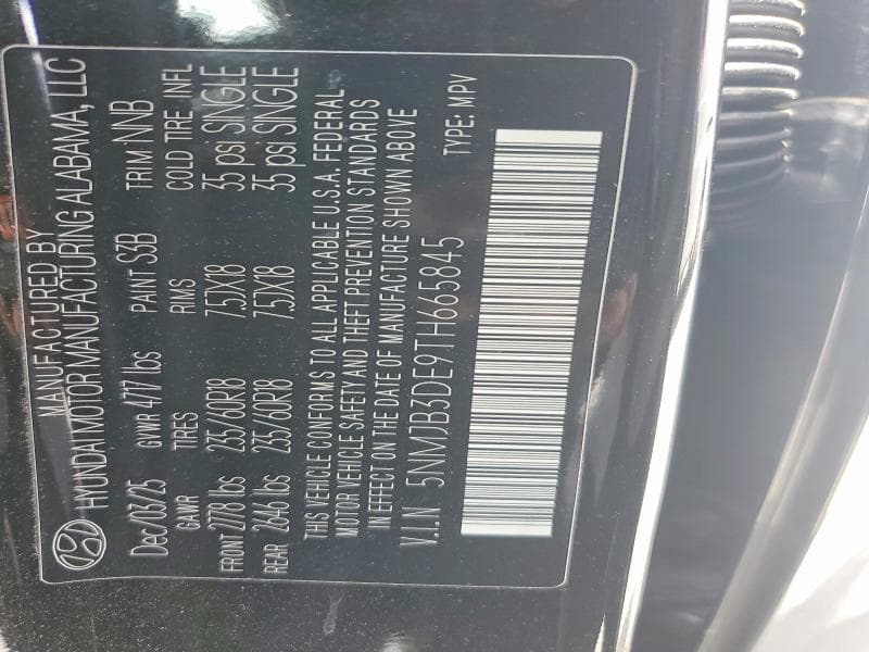 2026 HYUNDAI TUCSON SEL 13
