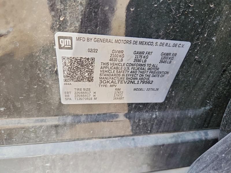 2022 GMC TERRAIN SLE 13