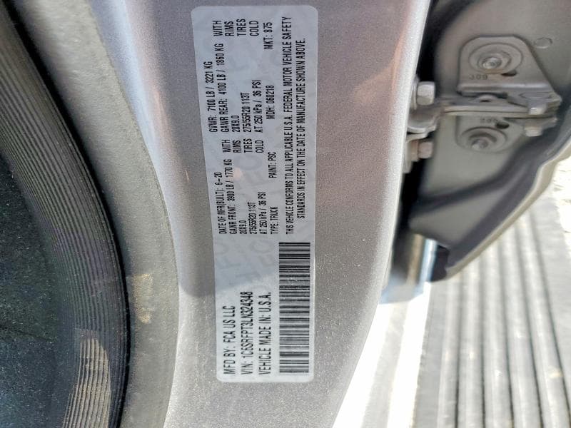 2020 RAM 1500 LIMITED 12