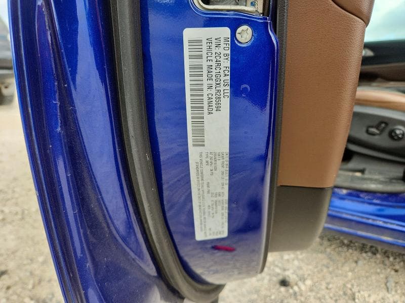 2020 CHRYSLER PACIFICA LIMITED 13