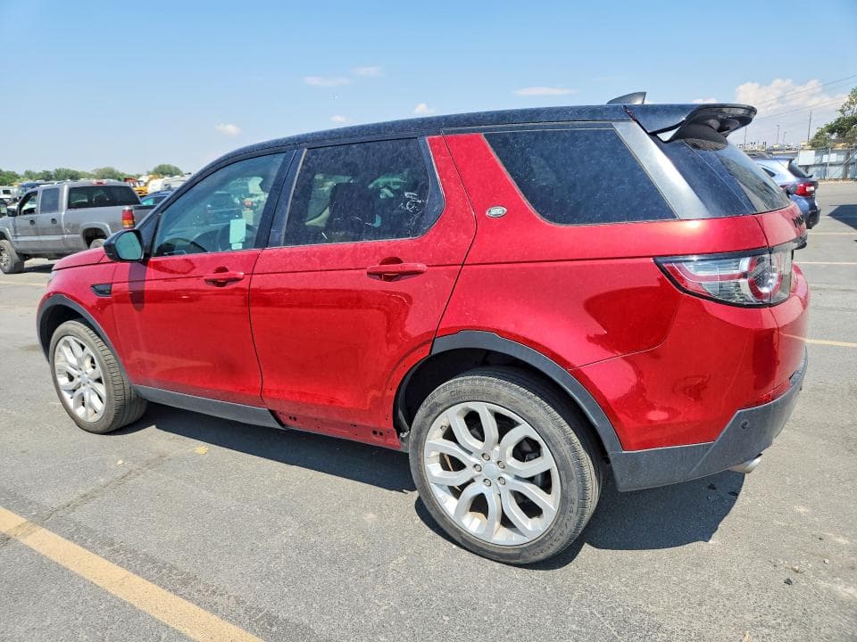 2019 LAND ROVER DISCOVERY SPORT 2