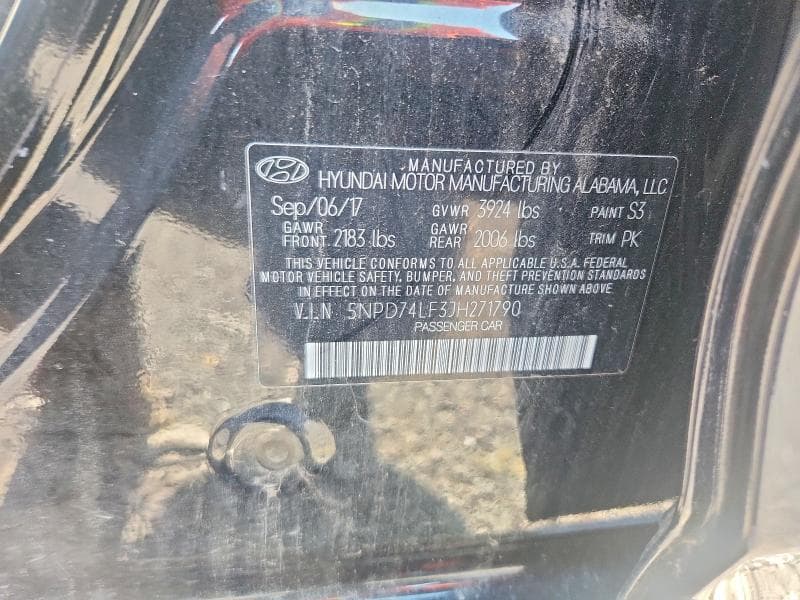 2018 HYUNDAI ELANTRA SE 12