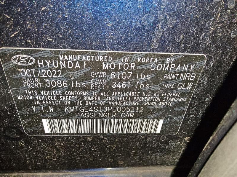2023 GENESIS ELECTRIFIED G80 BASE 12