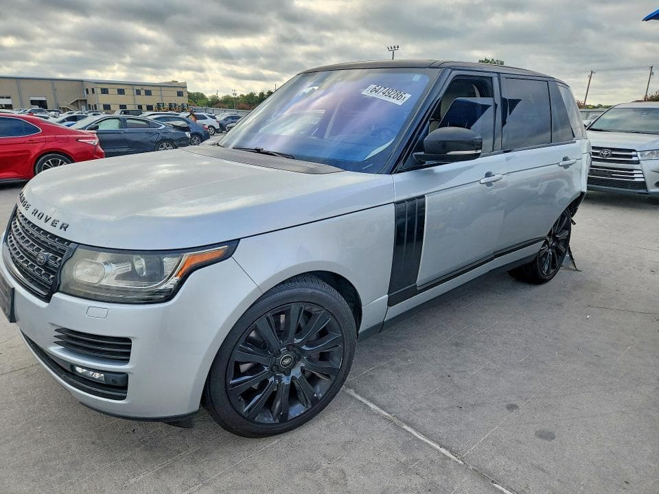 2017 LAND ROVER RANGE ROVER SUPERCHARGED - 1