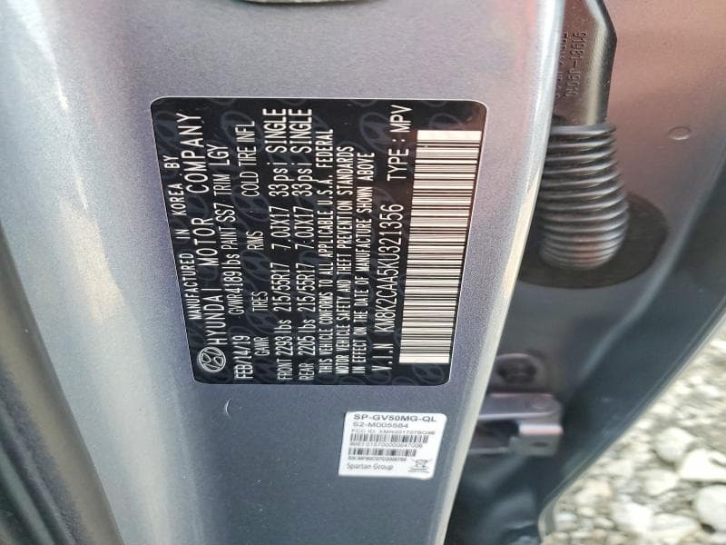 2019 HYUNDAI KONA SEL 12