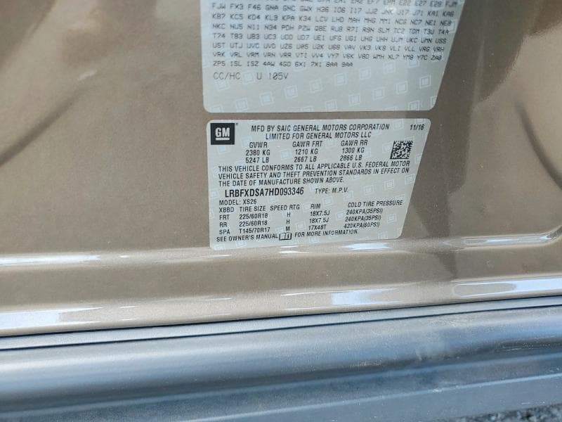 2017 BUICK ENVISION ESSENCE 13