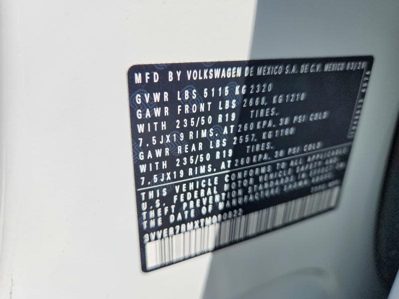 2026 VOLKSWAGEN TIGUAN SE 13