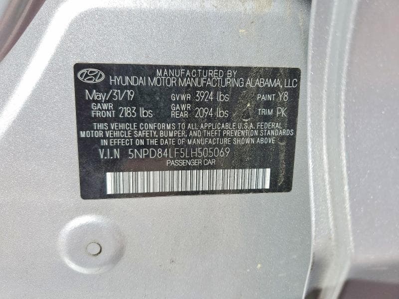 2020 HYUNDAI ELANTRA VALUE EDITION 12