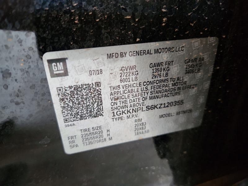 2019 GMC ACADIA DENALI 13