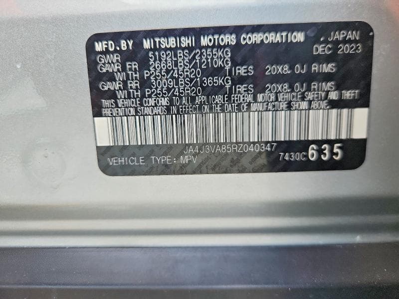 2024 MITSUBISHI OUTLANDER SE 13