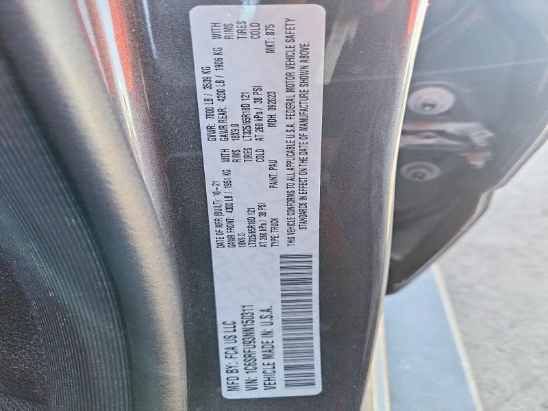 2022 RAM 1500 TRX 12