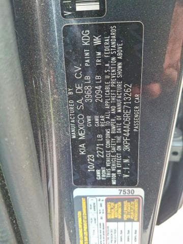 2024 KIA FORTE GT 13