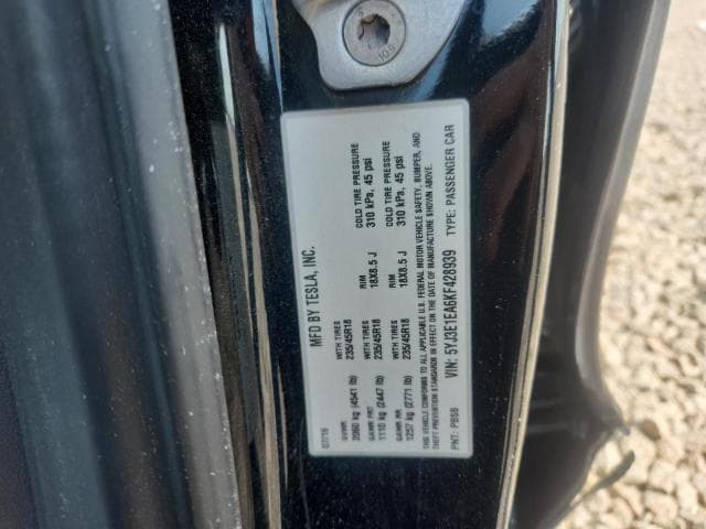 2019 TESLA MODEL 3 12