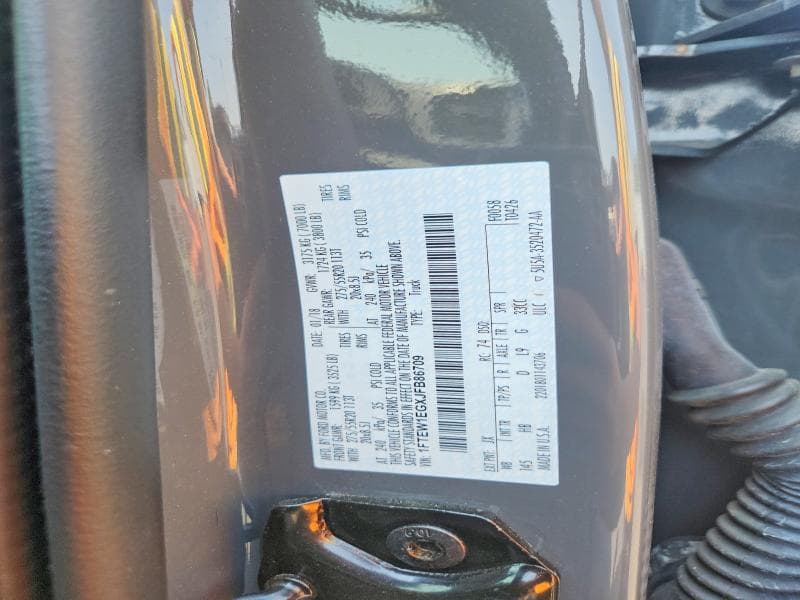 2018 FORD F150 SUPERCREW 12