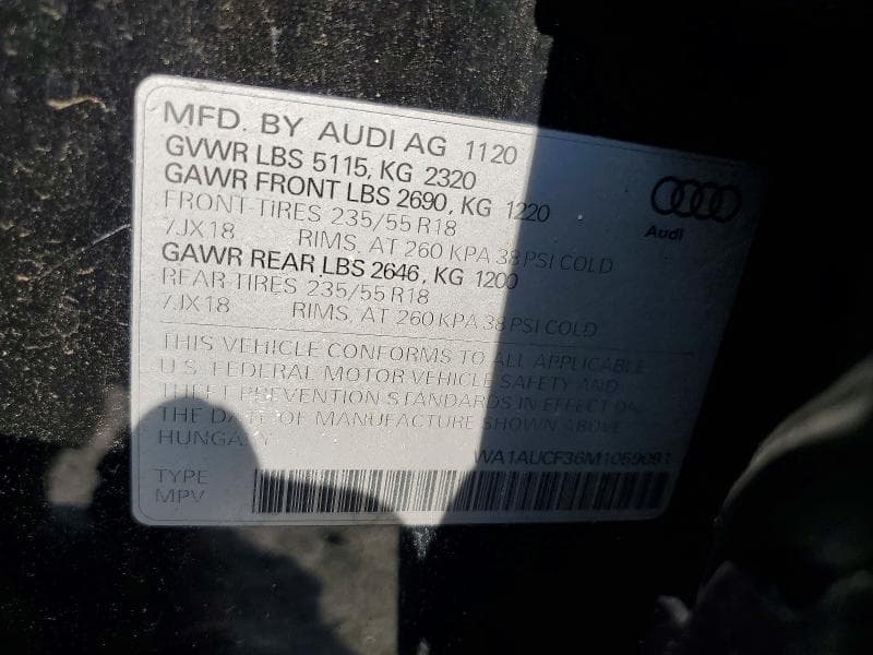 2021 AUDI Q3 PREMIUM 40 12