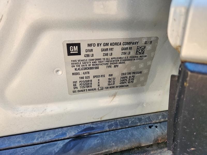 2019 BUICK ENCORE ESSENCE 12