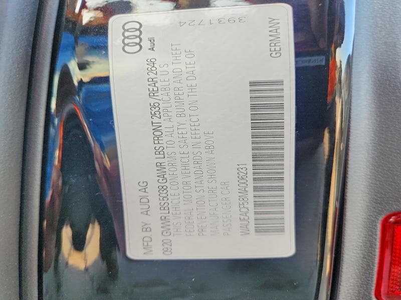 2021 AUDI A5 PRESTIGE 45 13