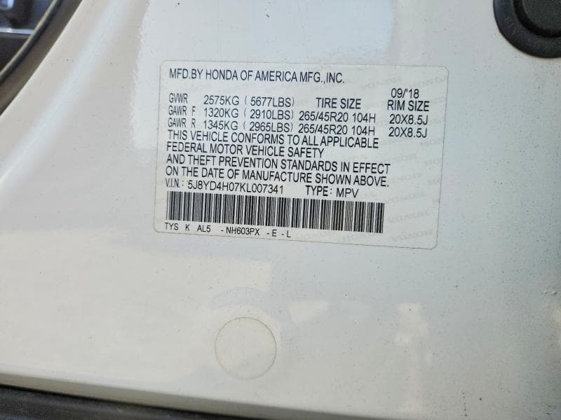 2019 ACURA MDX A-SPEC 13