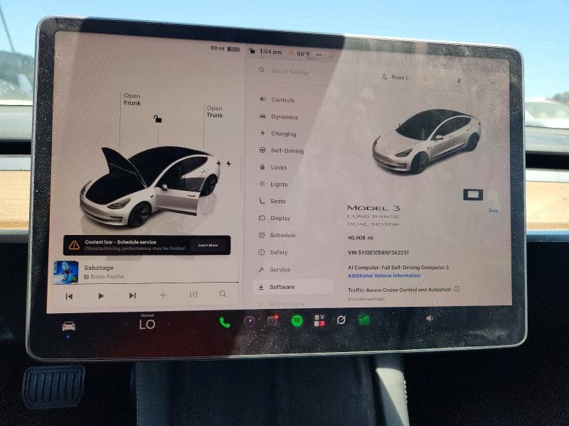 2022 TESLA MODEL 3 9