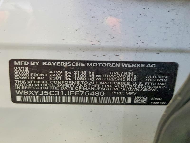 2018 BMW X2 XDRIVE28I 13