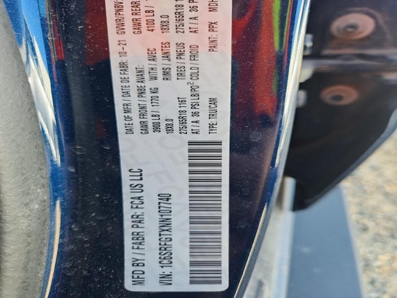 2022 RAM 1500 TRADESMAN 12