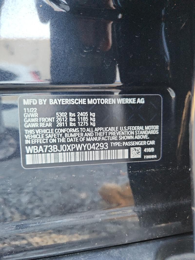2023 BMW 540 XI 12