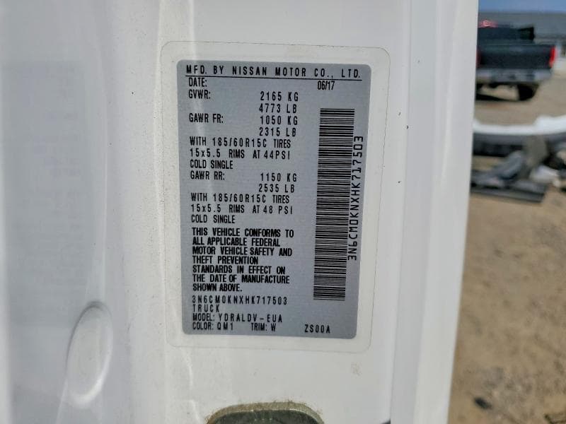 2017 NISSAN NV200 S 14