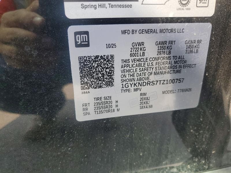 2026 CADILLAC XT5 PREMIUM LUXURY 12