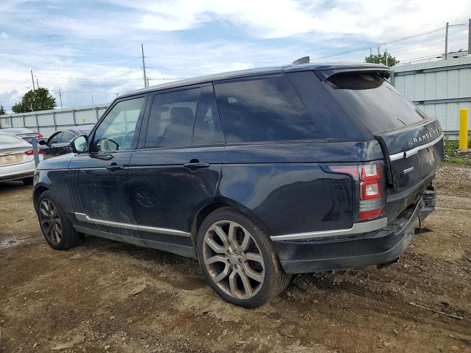 2017 LAND ROVER RANGE ROVER SUPERCHARGED 2