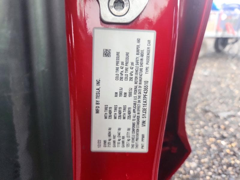 2023 TESLA MODEL 3 12