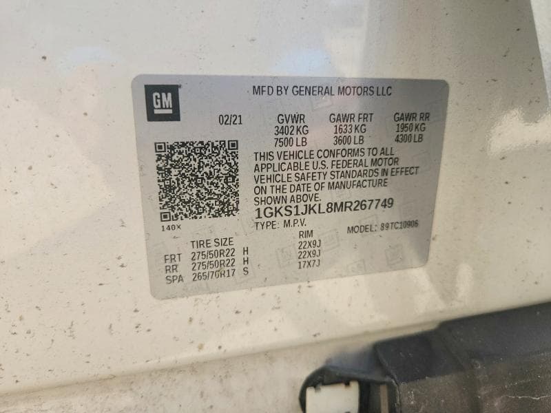 2021 GMC YUKON XL DENALI 13