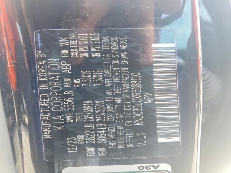 2024 KIA EV6 LIGHT LONG RANGE 13