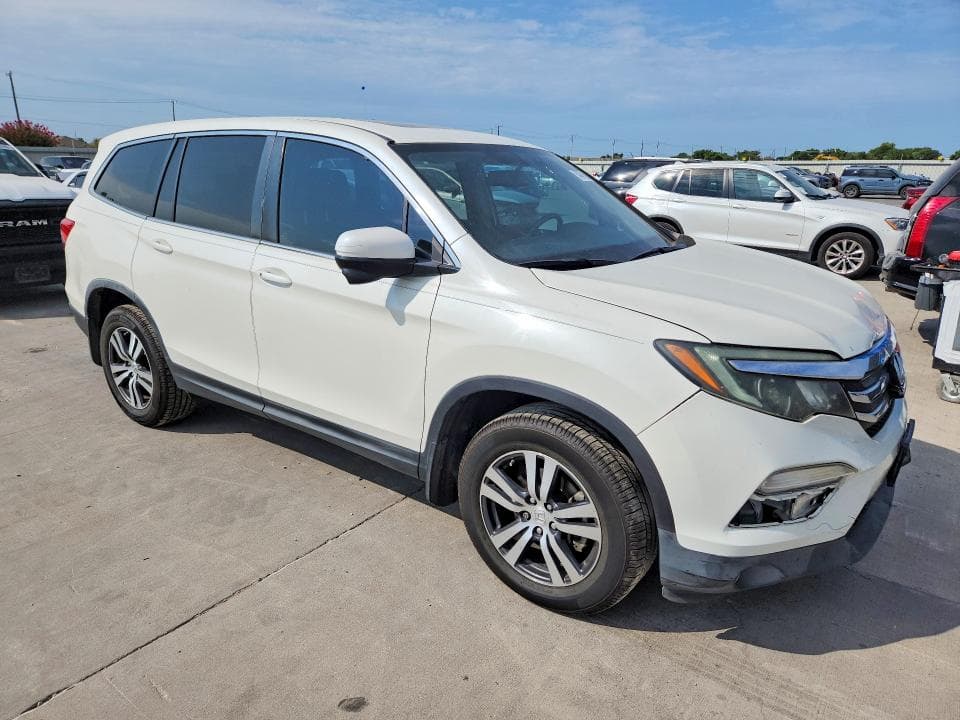 2017 HONDA PILOT EXLN 4