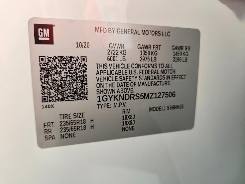 2021 CADILLAC XT5 PREMIUM LUXURY 13