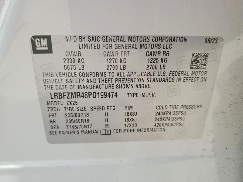 2023 BUICK ENVISION PREFERRED 13