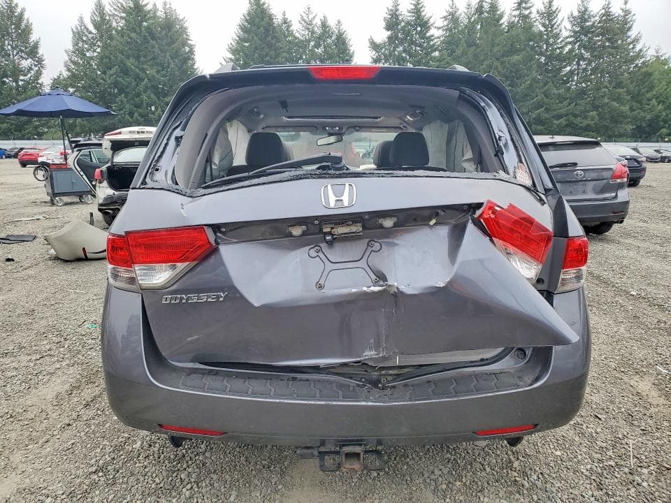2017 HONDA ODYSSEY EXL 6
