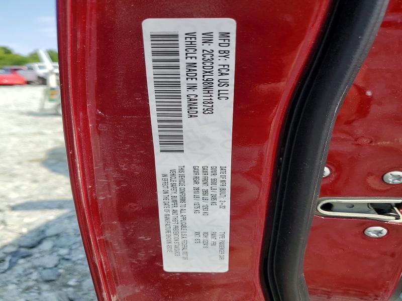 2022 DODGE CHARGER SRT HELLCAT 12