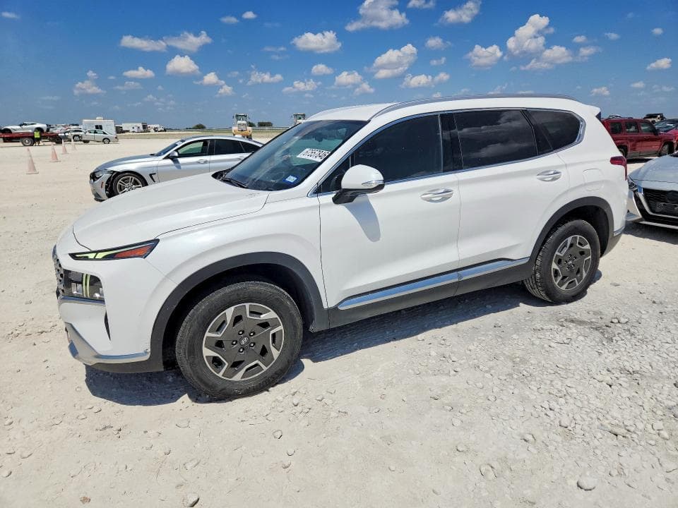 2022 HYUNDAI SANTA FE BLUE - 1