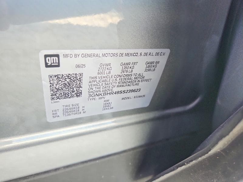 2025 CHEVROLET BLAZER 2LT 14