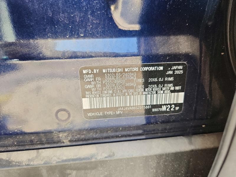 2025 MITSUBISHI OUTLANDER SE 13
