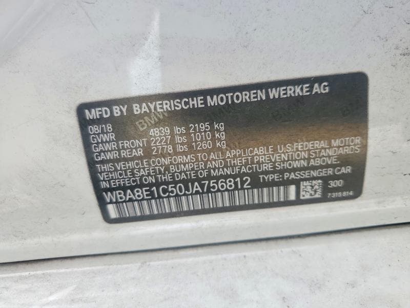 2018 BMW 330E 12